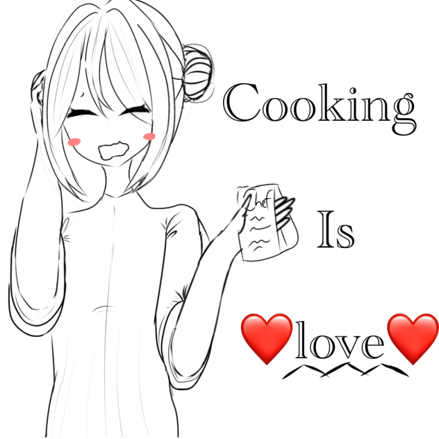 Cooking with love ❤️
