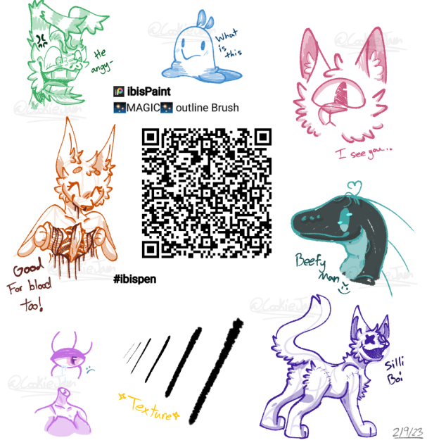 The pen I use with sketches!