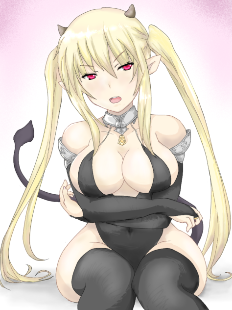 ツインテサキュバス娘