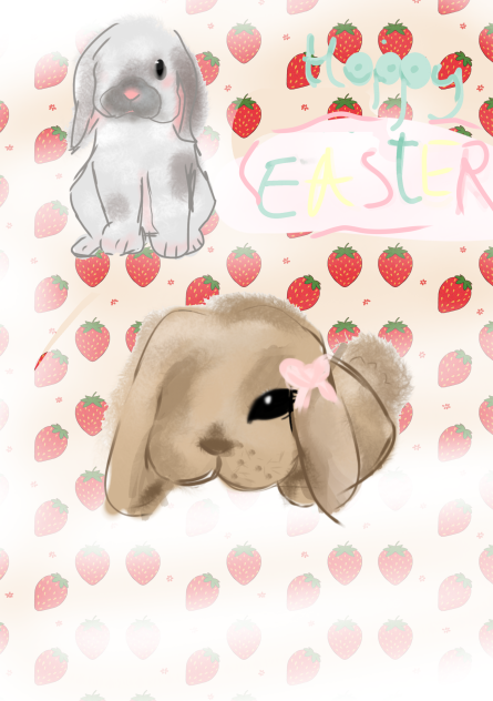 Don’t be sad stay hoppy! 🐰🐇🐣