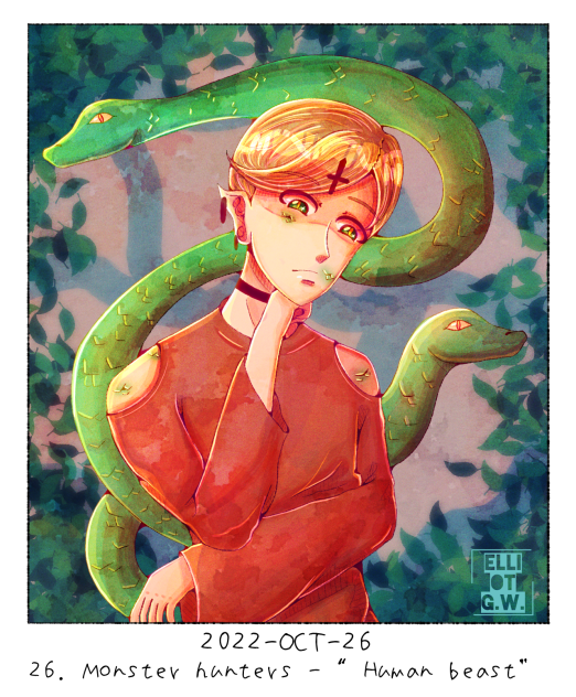 AU-tober - DAY 26 - ibisPaint
