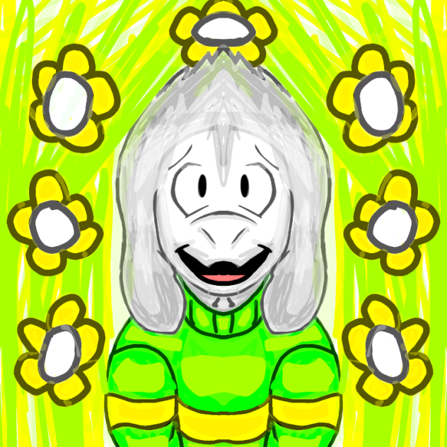 Asriel Dreemurr - ibisPaint