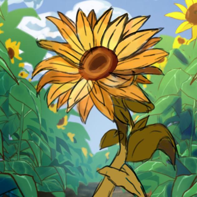 Sunflower 🌻 - ibisPaint