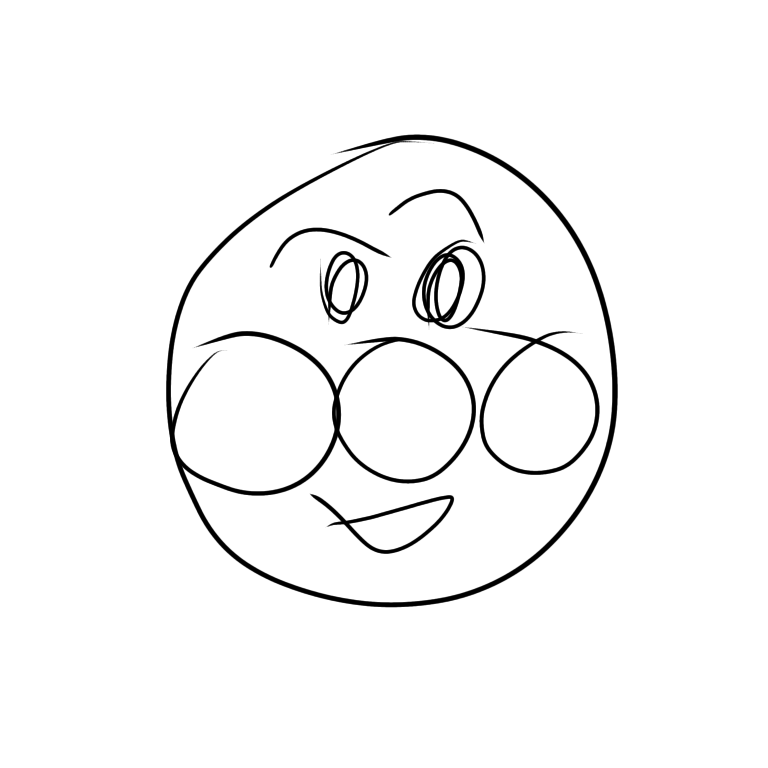 アンパンマン Ibispaint