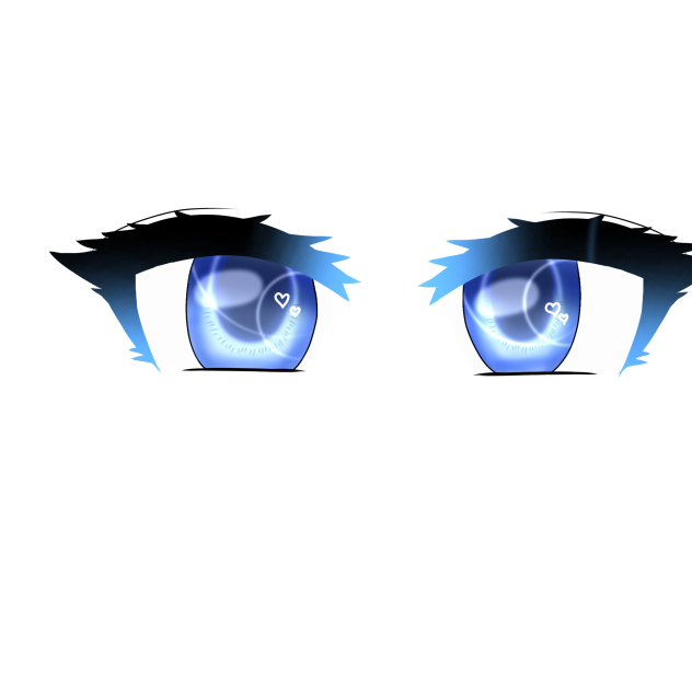 Blue gacha eyes ibisPaint