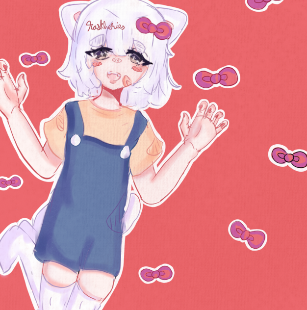 Hello kitty!!🎀 ( fan art )