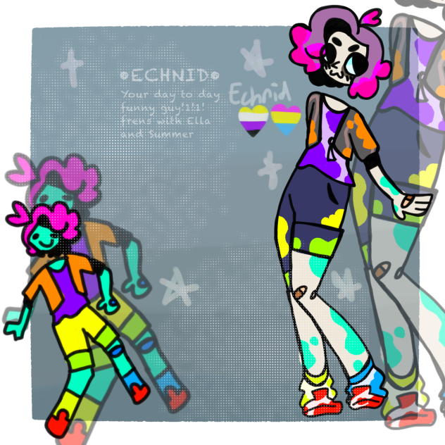 meet the ARTIST..echnid!!