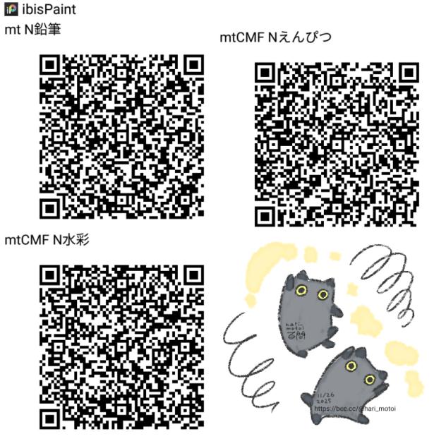 なんかのブラシセット