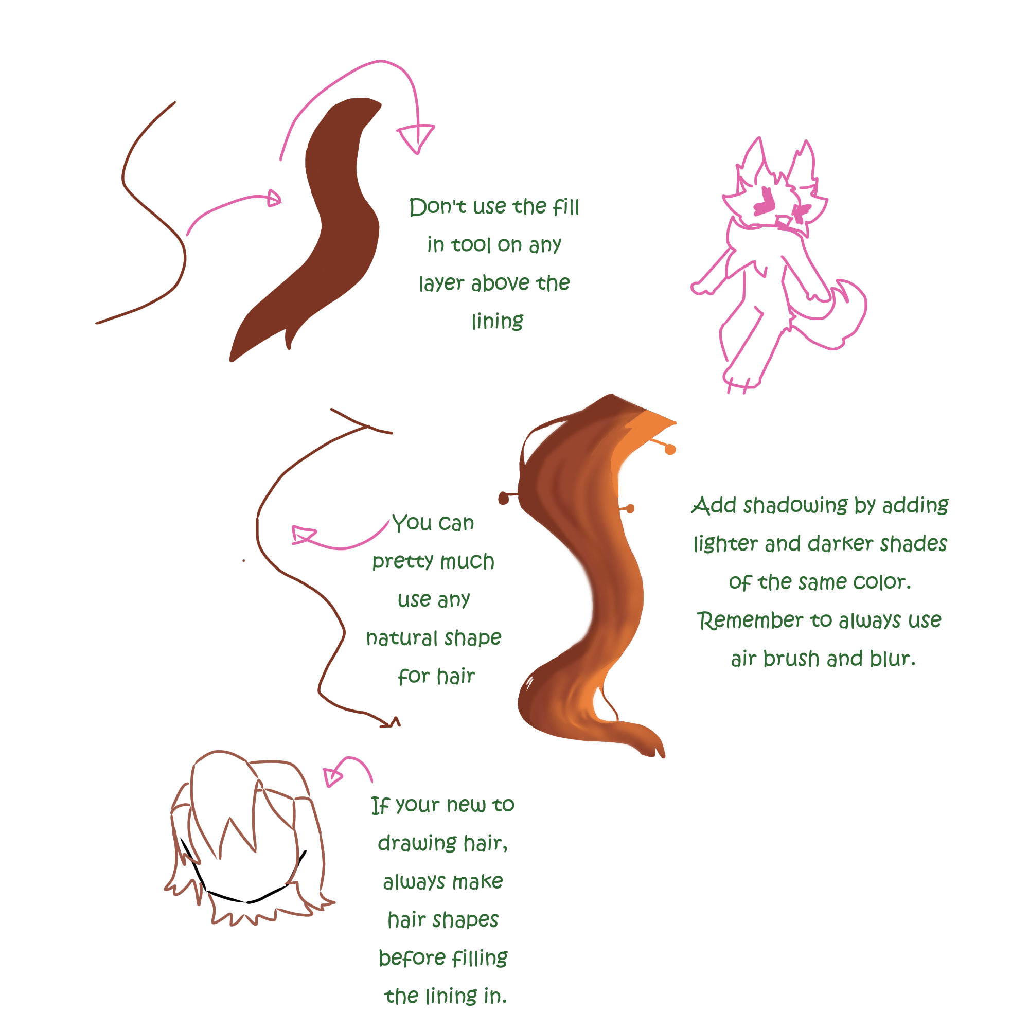 hair tutorial - ibisPaint