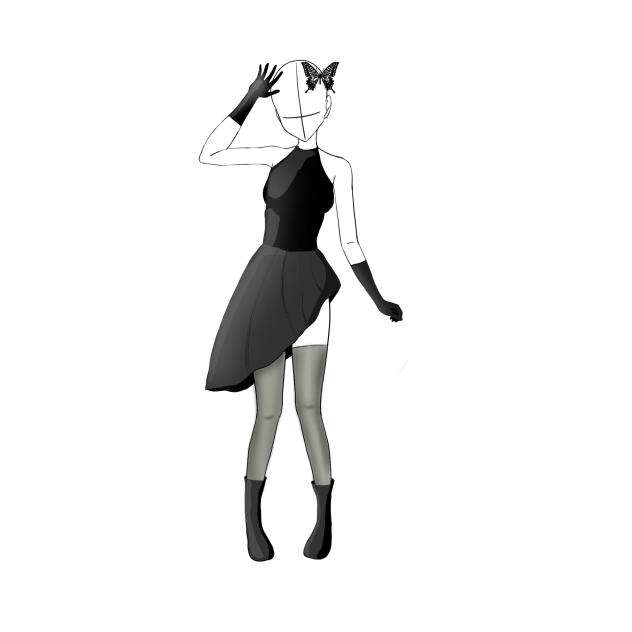 anime girl dress