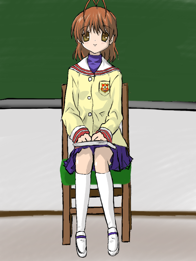 Lycee リセ だんご大家族 古河渚 SP サイン 古河渚 - ibisPaint