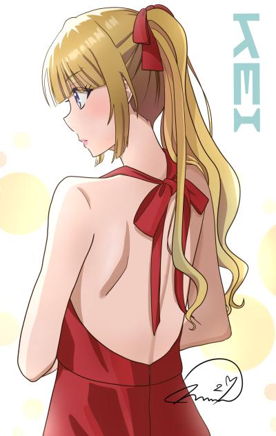 kei背中　ClassroomOfTheElite