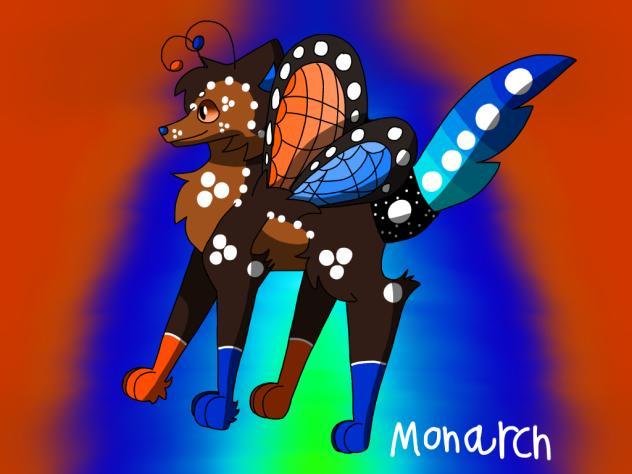 Dragons, Bug Type, Monarch, Butterfly.