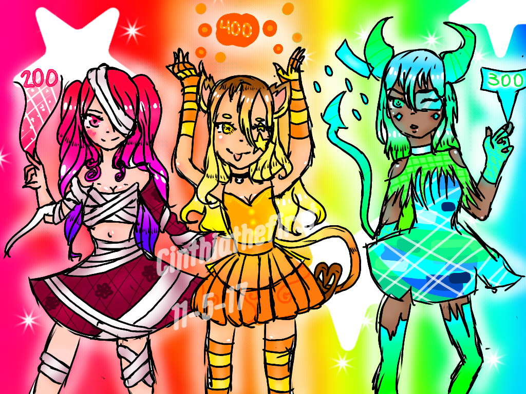200, 300, and 400 follower special - ibisPaint