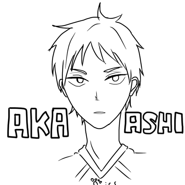 らくがき赤葦(   ｀ω´)