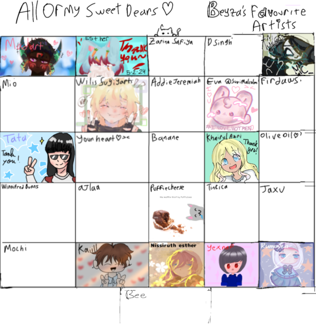 BEYZAS FAV ARTIST!!!