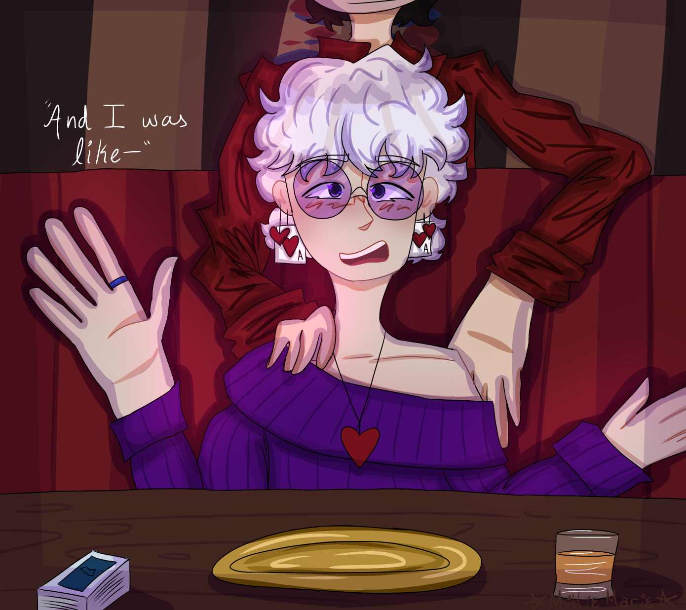 💜 ️ OC art - ibisPaint