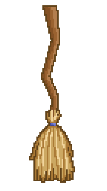 Witch's broom (pixel)