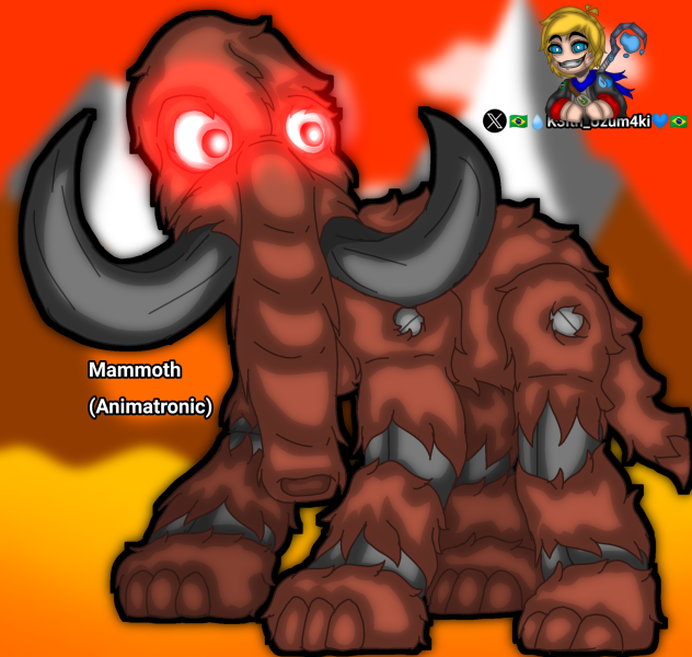 Mammoth Animatronic - FNaF Fanmade