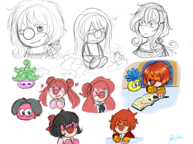 Random mole’s world doodle