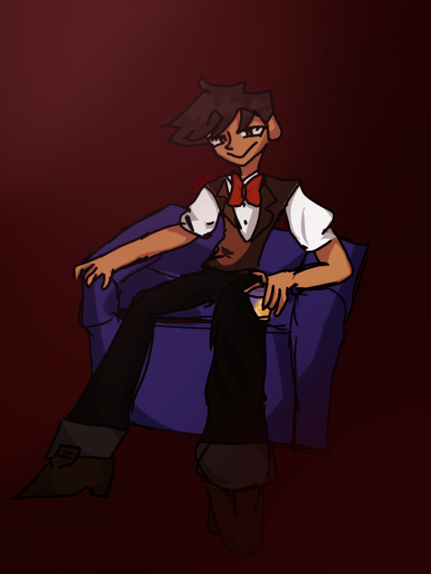 Full body of the Alastor bar