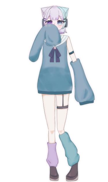 遠音あぅ。　立ち絵