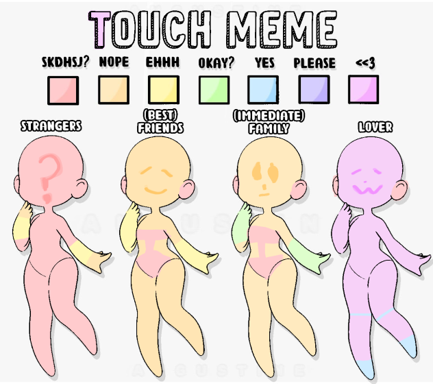 i did the touch meme