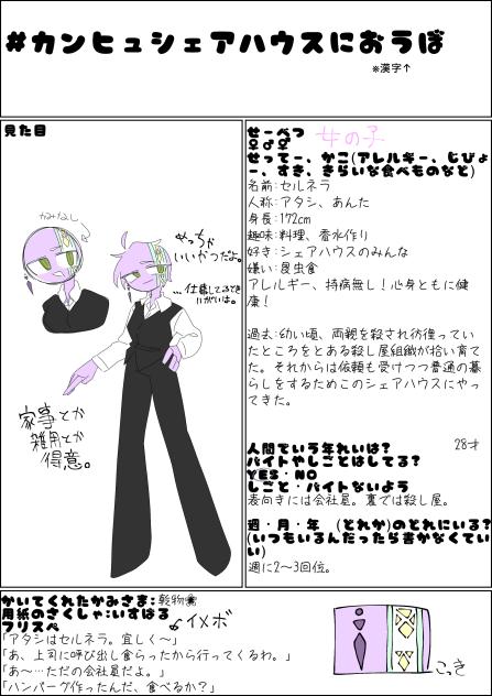 き　ゃ　ら　ぼ