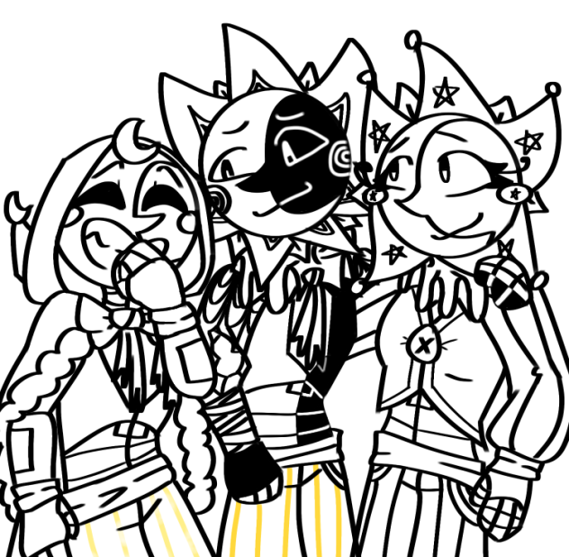 The trio!! (Wip)