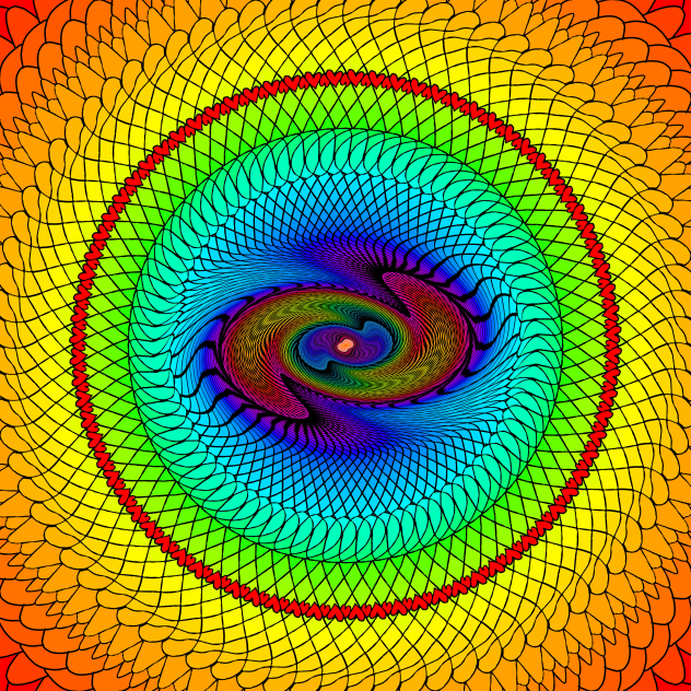 Mandala 0012 - ibisPaint