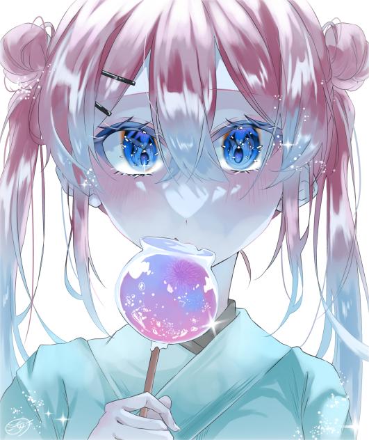 夢色りんご飴
