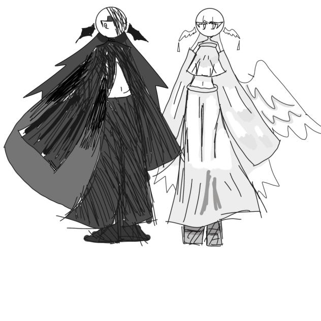 悪魔と天使