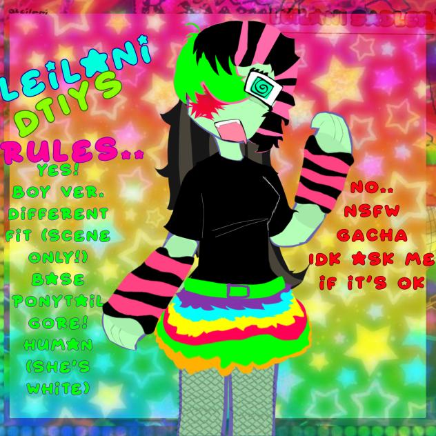 LEILANI DTIYS 🧠⭐️🎨 👾★🌈🍋‍🟩 (remake)