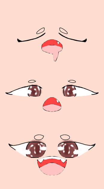 eyes & mouth👀👄👁👄👁
