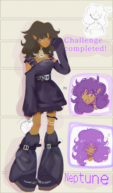 Neptune the vampire - ibisPaint
