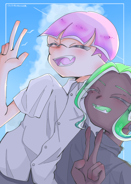 イカとタコ　夏ver.