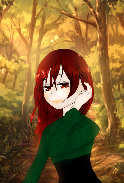 塗り絵 秋