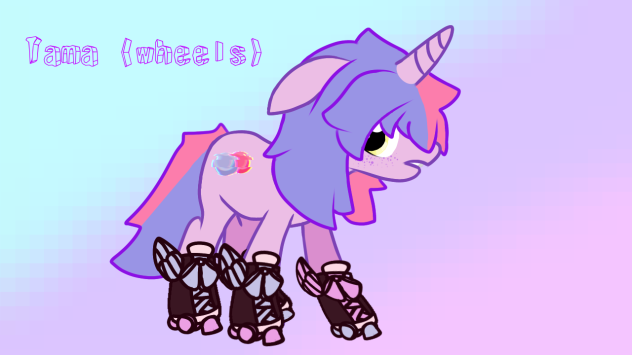 Tama as a mlp character