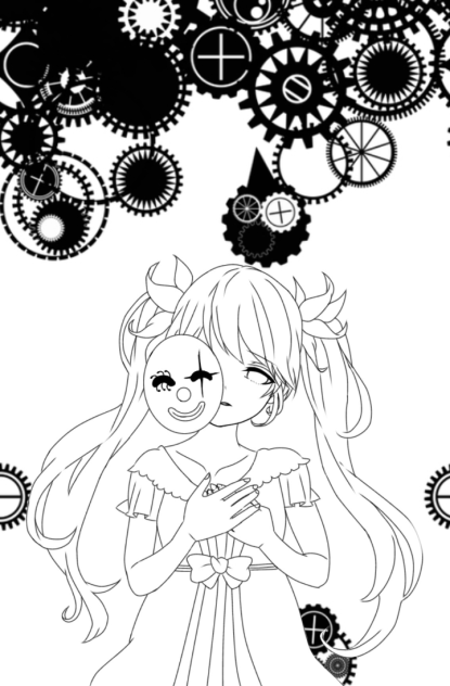 カラクリピエロ 線画