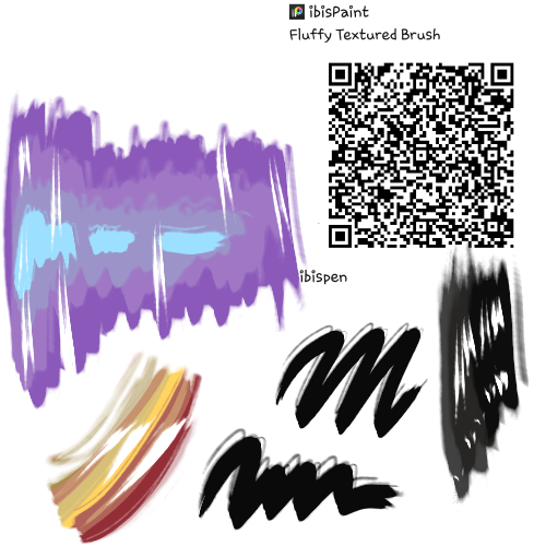 Fluffy Textured Brush ibisPaint