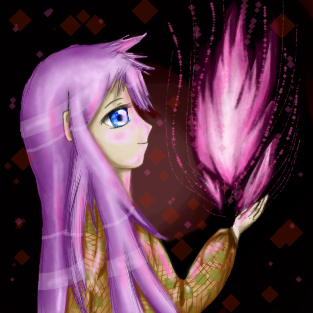 pink fire - ibisPaint