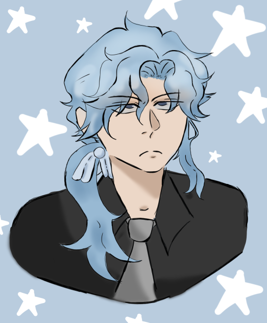 Blue Hair Dude 🤔