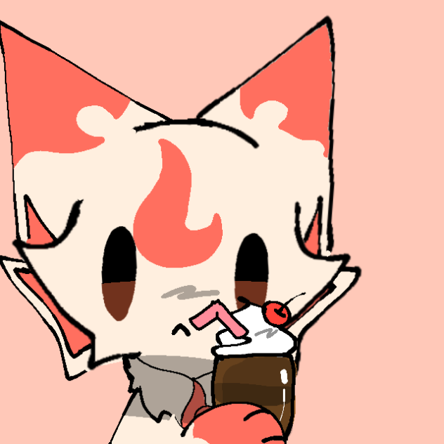 Akako trying milkshake🥤