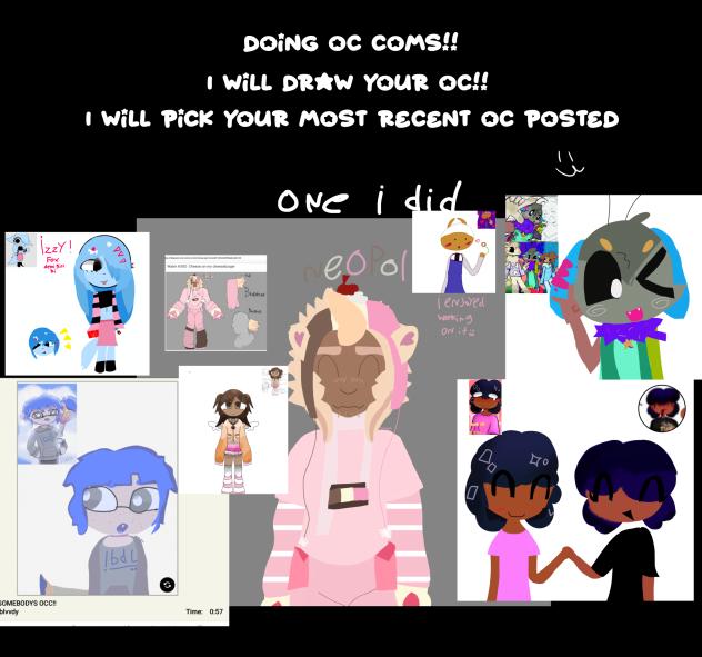 I'm drawing ocs!!