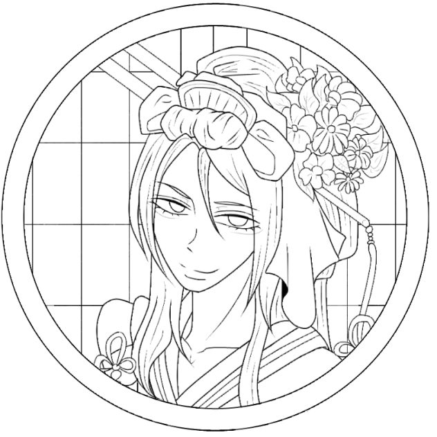 次郎太刀《線画》