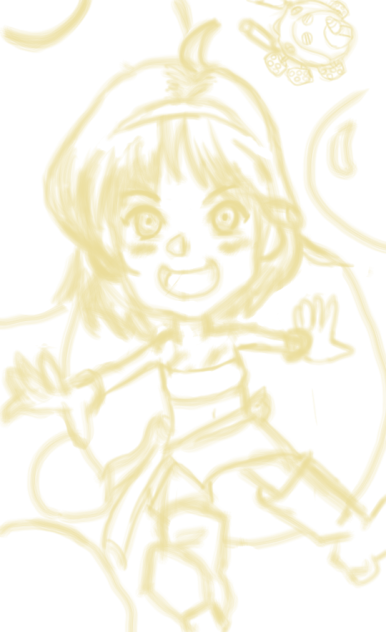 うまく描けましぇん(涙)