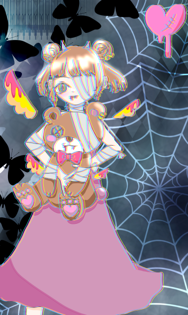 あクマ(加工してみた)