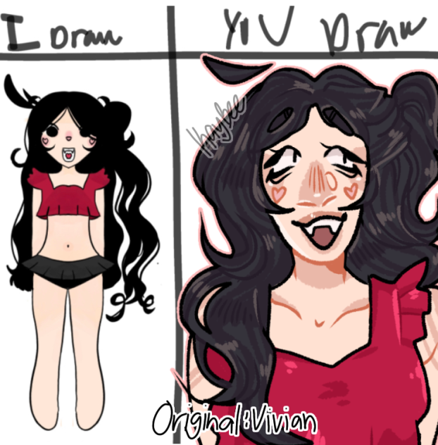 I draw, you draw with Vivian