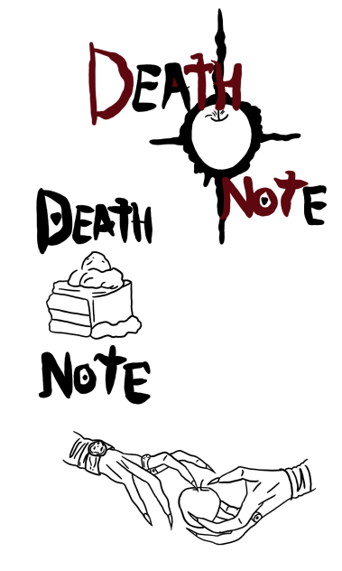 Death Note tattoo's