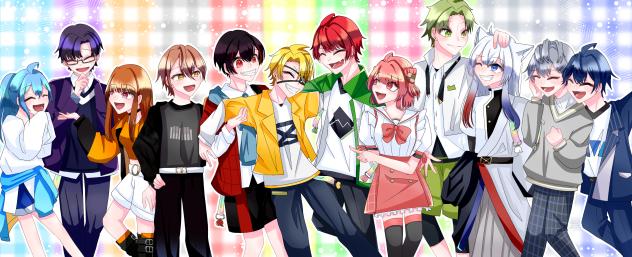 カラフルピーチ 全員集合等 まとめ売り カラフルピーチ】からぴちコレクション 全員集合ステッカー｜カラフル